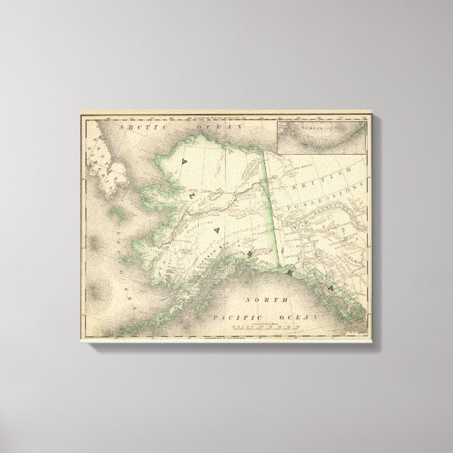 Alaska Leinwanddruck (Vorderseite)