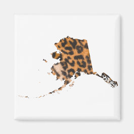 Alaska Leopard Magnet