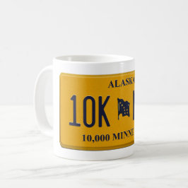 Alaska License Plate Tasse