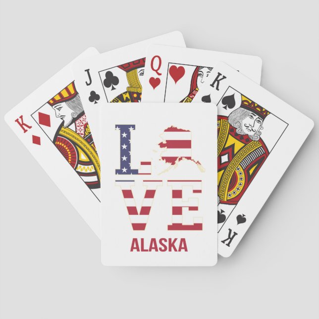 Alaska Liebe Spielkarten (Rückseite)