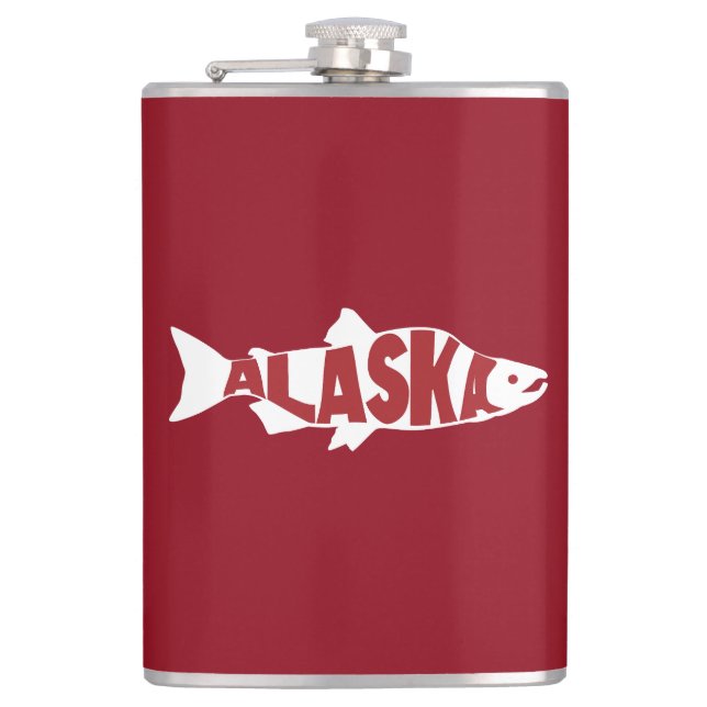 Alaska Lmon Flask Flachmann (Vorderseite)