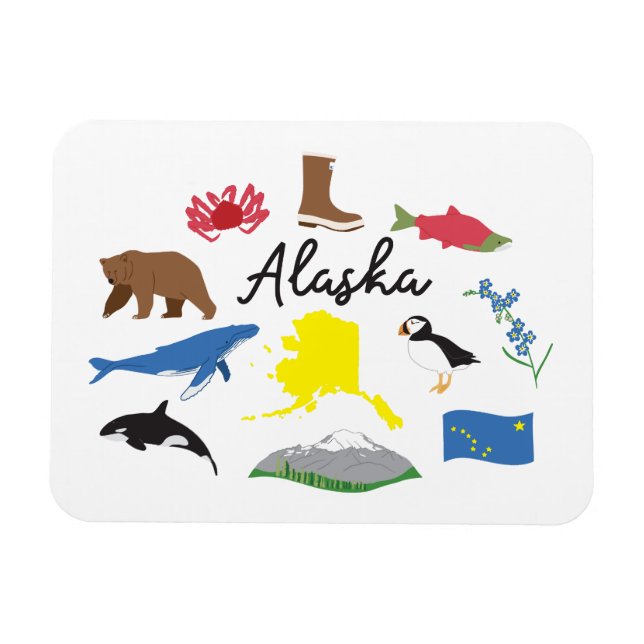 Alaska Magnet (Horizontal)