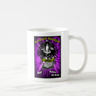 Alaska-Makeup-queen-postcard-FRONT---purple-grunge Tasse
