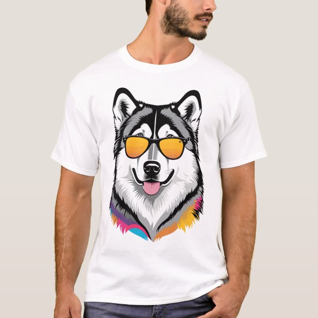 Alaska Malamute T-Shirt (Vorderseite)
