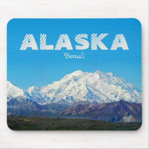 Alaska-Mauspad-Souvenir-Geschenk Denali-Berg Mousepad