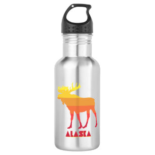 Alaska Moose Edelstahlflasche