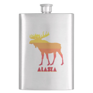 Alaska Moose Flachmann