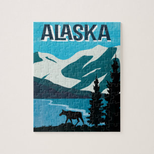 Alaska Moose Mountain Puzzle