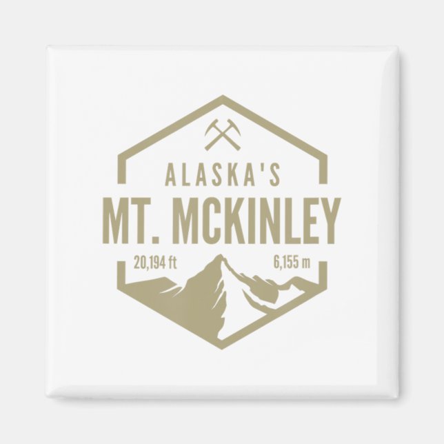 Alaska Mt McKinley Magnet (Vorne)