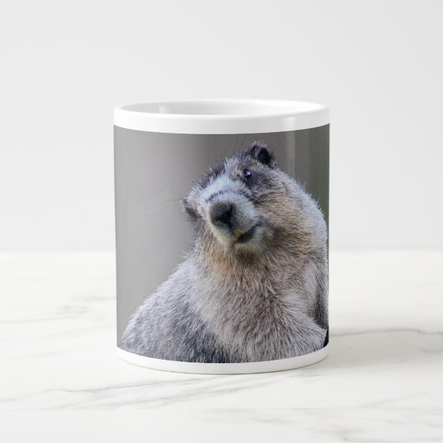 Alaska-Murmeltier Jumbo-Tasse (Vorderseite)