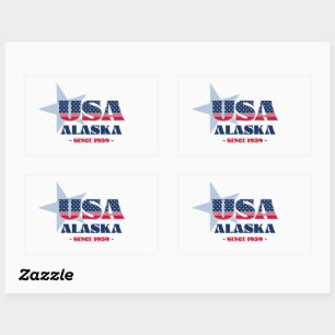 Alaska My Zuhause Staat Sticker