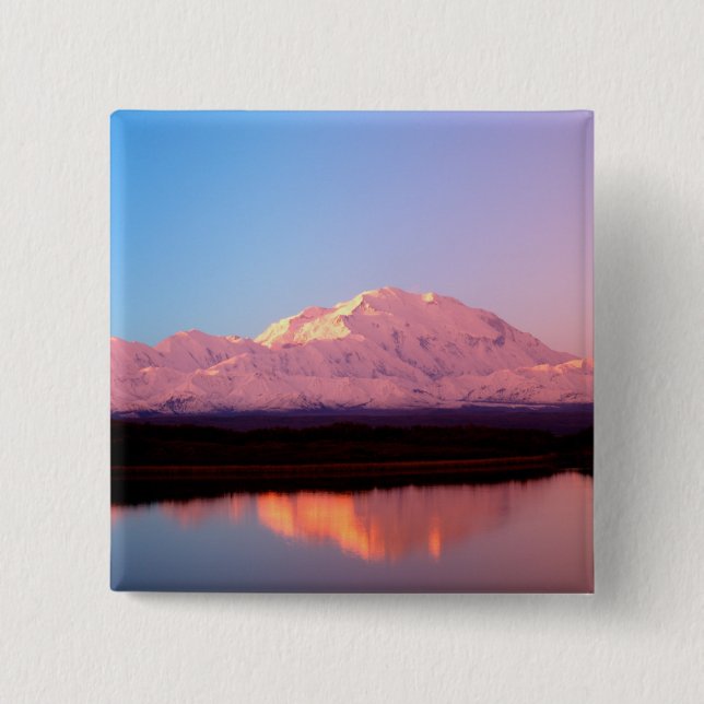 Alaska, Nationalpark Denali, McKinley bei Button (Vorderseite)