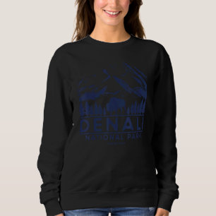 Alaska Nationalpark Denali Nationalpark Vintag Sweatshirt