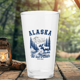 Alaska Nature Landscape and Moose Design Glas