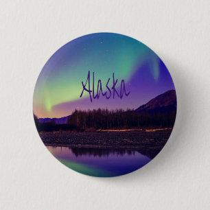 Alaska Nordlichter - See Button