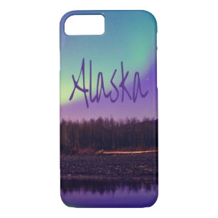 Alaska Nordlichter-See Case-Mate iPhone Hülle