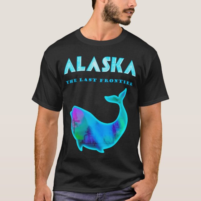 Alaska Northern Lights T-Shirt (Vorderseite)
