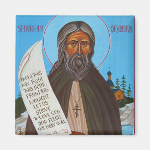 Alaska-Orthodoxe Icon Magnet