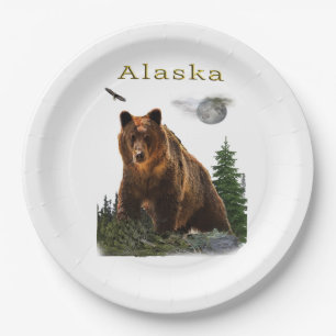 Alaska Pappteller
