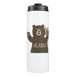Alaska Peace Bear Thermosbecher