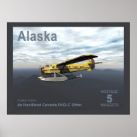 Alaska Postage - de Havilland DH3-C Otter