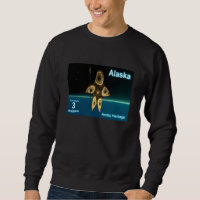 Alaska Postage - Fraktal Inuit Hunter