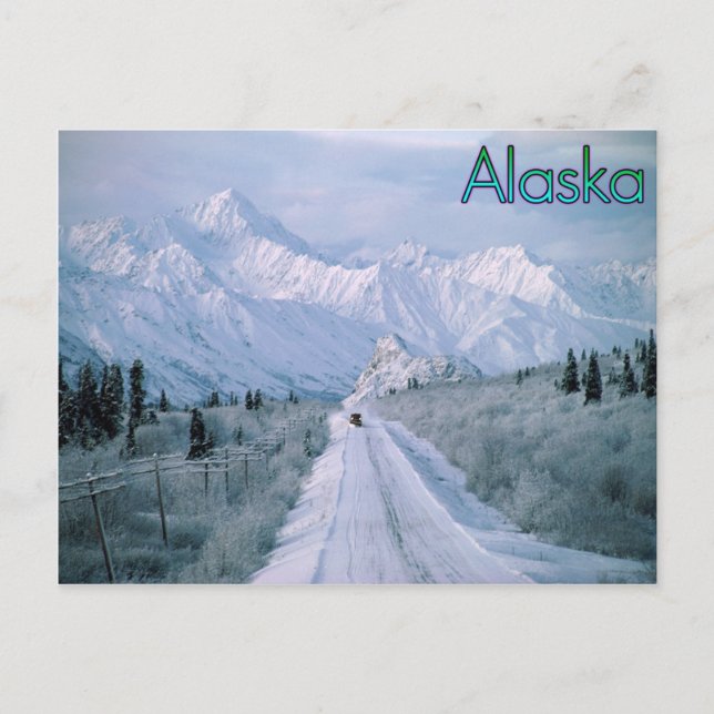 Alaska Postcard Postkarte (Vorderseite)