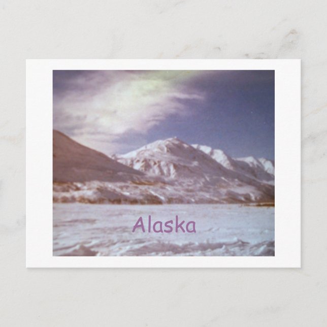 Alaska Postcard Postkarte (Vorderseite)