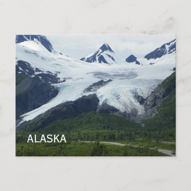 ALASKA POSTKARTE (Vorderseite)