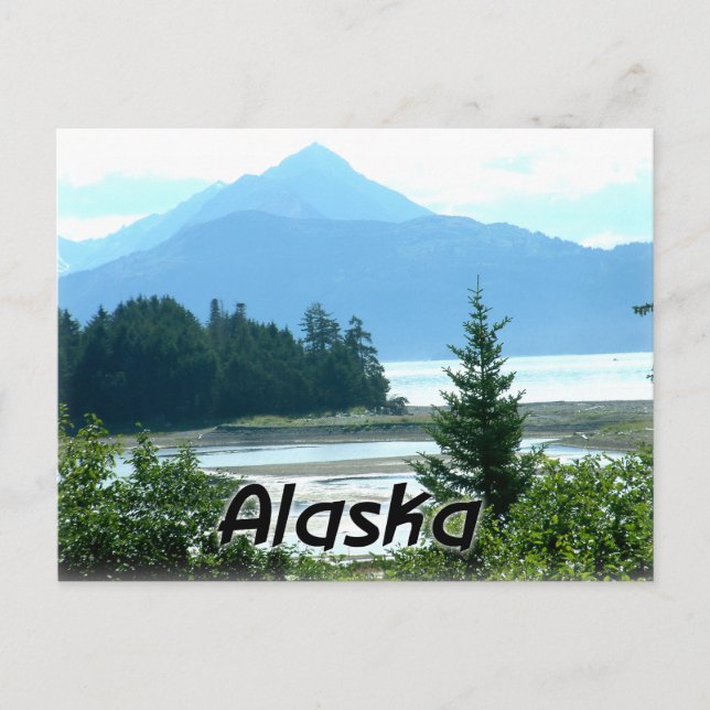 Alaska Postkarte (Vorderseite)