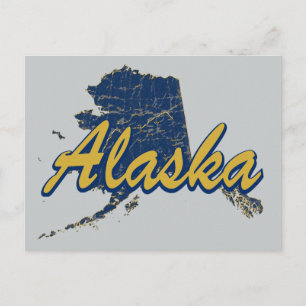 Alaska Postkarte