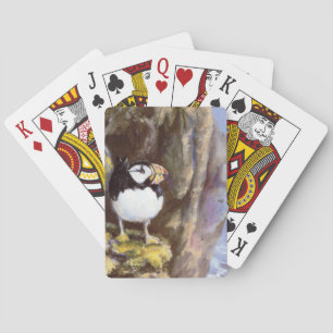 Alaska Puffin Designed Classic Poker Playing Cards Spielkarten