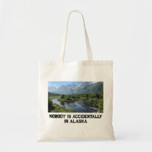 Alaska Quote Tote Tag