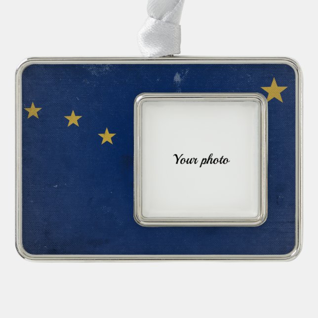 Alaska Rahmen-Ornament Silber (Vorderseite)