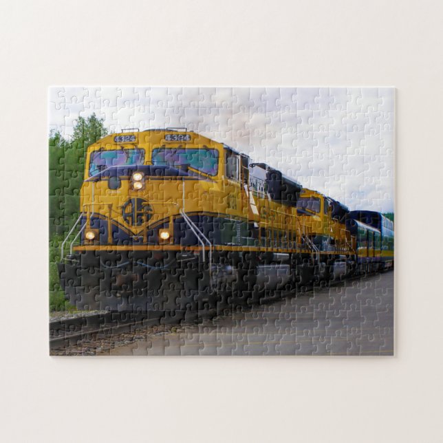 Alaska Railcar Puzzle (Horizontal)