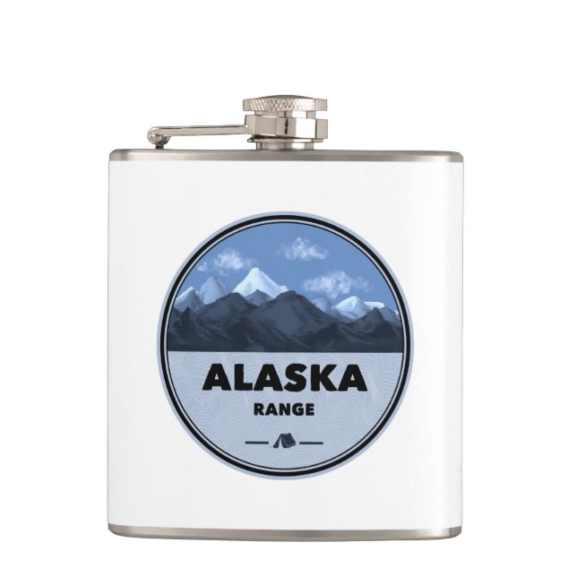 Alaska Range Camping Flachmann (Vorderseite)