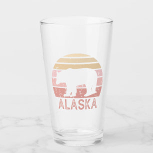 Alaska Retro Bear Glas
