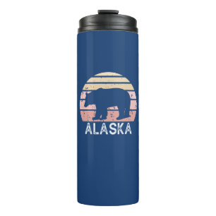 Alaska Retro Bear Thermosbecher