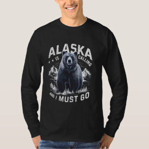 Alaska ruft und ich muss gehen, Alaskan Bär und T-Shirt