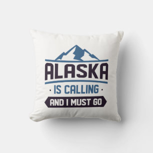 Alaska ruft und ich muss gehen kissen