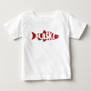 Alaska Salmon Baby T - Shirt