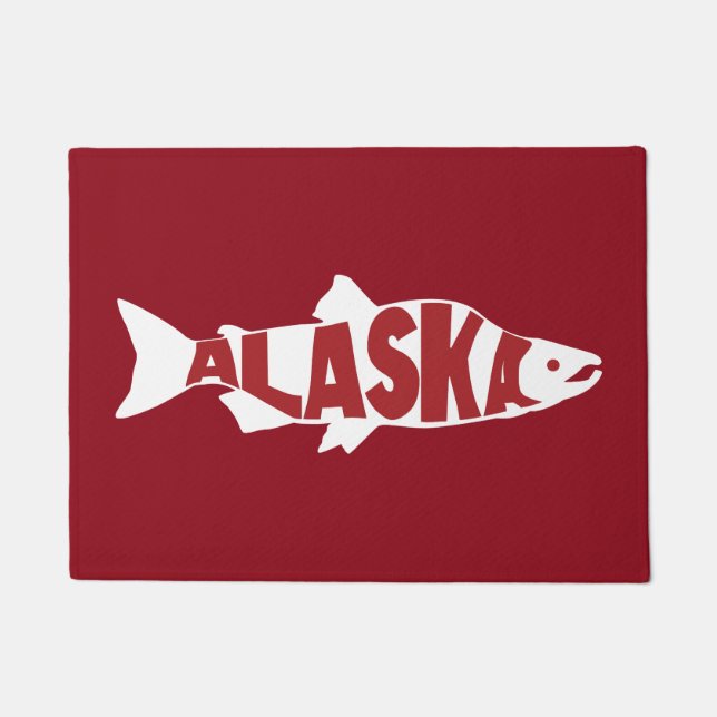 Alaska Salmon Doormat Fußmatte (Vorderseite)
