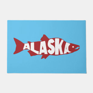 Alaska Salmon Fußmatte