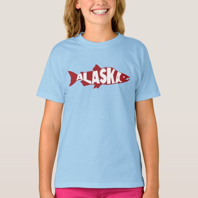 Alaska Salmon T-Shirt (Vorderseite)