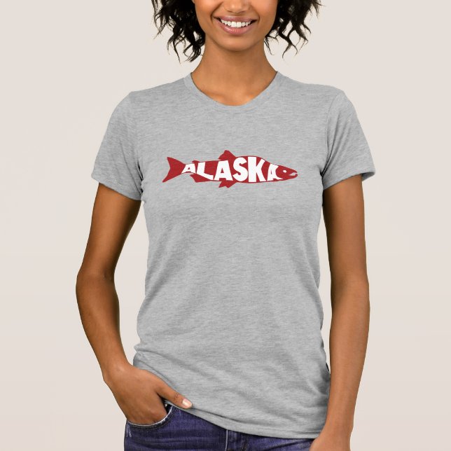 Alaska Salmon T-Shirt (Vorderseite)