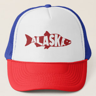 Alaska Salmon Truckerkappe