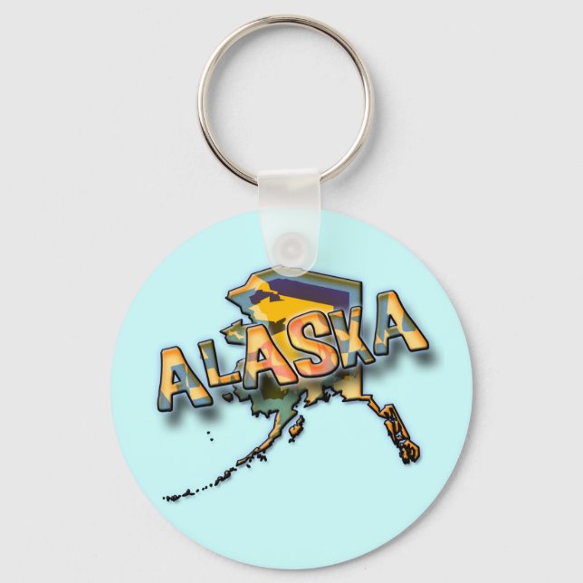 ALASKA SCHLÜSSELANHÄNGER (Vorderseite)