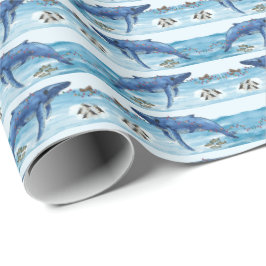 Alaska Sea Life Holiday Wrapping Paper Geschenkpapier