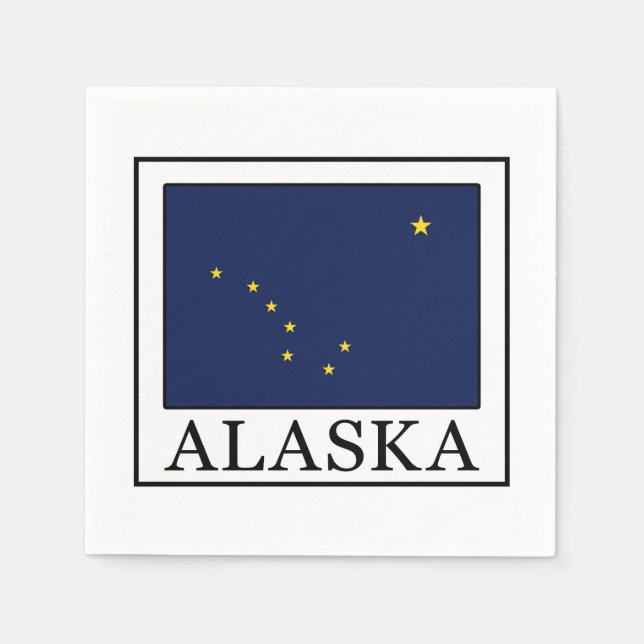 Alaska Serviette (Vorderseite)
