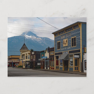 Alaska Skagway Town Gebäude Foto Postkarte